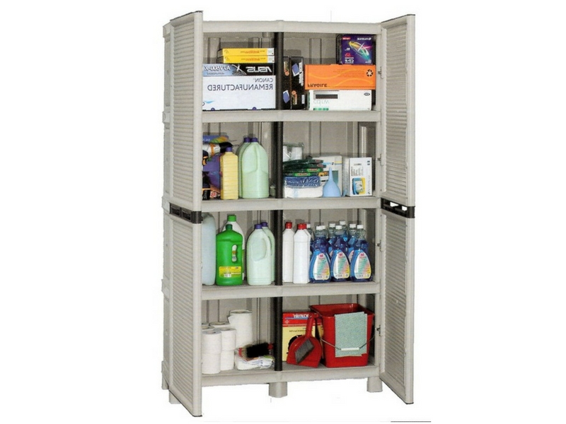 Πλαστική_Ντουλάπα_24kg_100x39x172_MASSIF_2φυλλη_Ατσάλινοι_Μεντεσέδες_4_χώρων_ARTPLAST_CONCERT_b