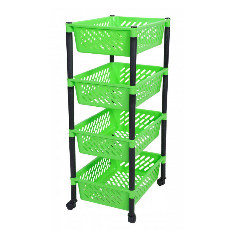 ΤΡΟΛΕΙ_ΤΡΟΦΙΜΩΝ_ΠΛΑΣΤΙΚΟ_4οροφο_Πράσινο-Μαύρο