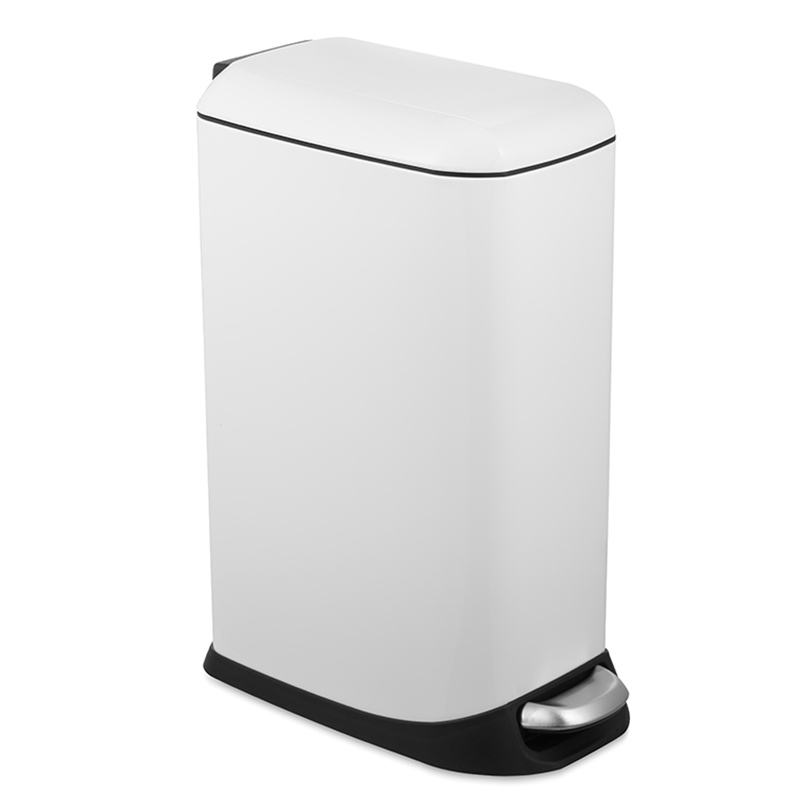 VESTA_ΚΑΔΟΣ_ΜΕΤΑΛΛΙΚΟΣ_ΛΕΥΚΟ_ΜΑΤ_SOFT_CLOSE_20ΛΤ