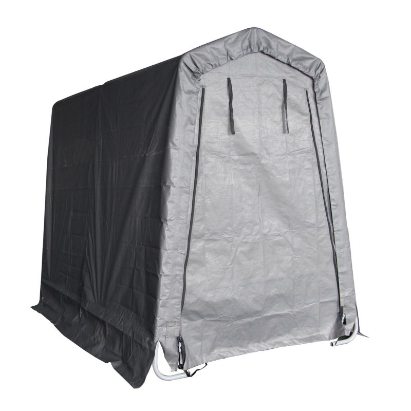 Υφασμάτινη_Αποθήκη_Κήπου_-_Κιόσκι_Γκαράζ_Κήπου_305x183x240__10'x6'x7.87'__13.4m³_Πολυαιθυλένιο_Tod_B_Γκρι_LILYSHED