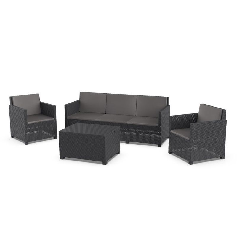 apothiki365_TOOMAX_ITALY_Καθιστικό-Σαλόνι_Κήπου_5_Ατόμων___Τραπέζι_Κήπου_με_Αποθηκευτικό_Χώρο_Πολυπροπυλένιο_Rattan_Ανθρακί_AURELIA_5_SEATS_1